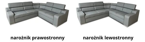 Narożnik londyn VI standard skóra antyk pelle 240/270 cm