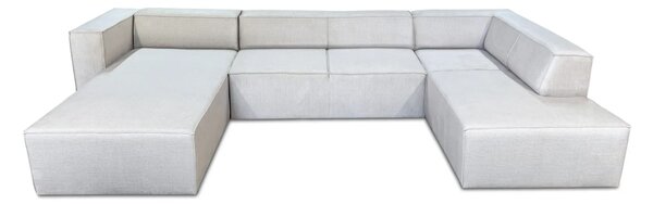 Narożnik podkowa Bruno 200/370/200 cm funkcja spania, pojemnik na pościel