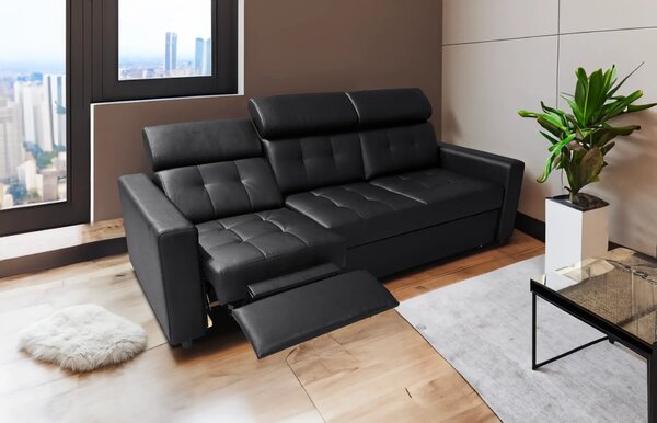 Sofa Tulum II 230 cm, opcja spania i funkcja relax