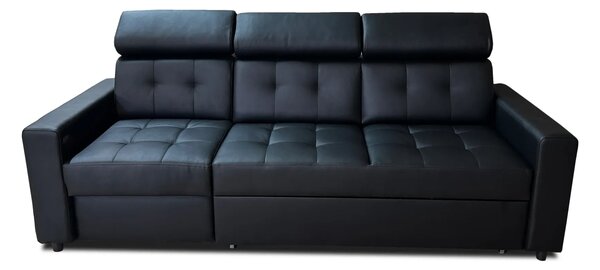 Sofa Tulum I 230 cm, funkcja spania, skóra naturalna