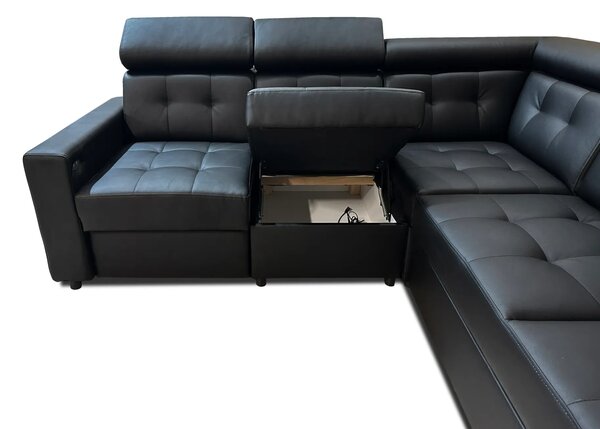 Narożnik Tulum VIII 100% skóra naturalna Funkcja Relax 240/250 cm