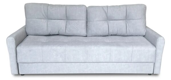 Sofa Ella pikowana z funkcją spania, pojemnik na pościel 225x95 cm
