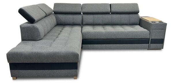 Narożnik Dream wymiar 210/280 cm port usb, barek pojemnik