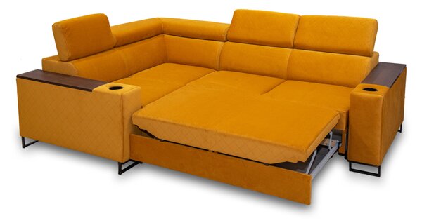 Nowoczesny Narożnik do salonu 250/170cm Charlie VII tkanina premium