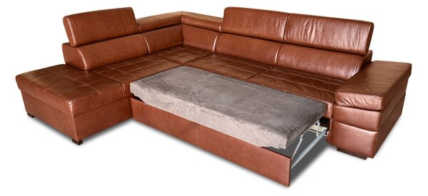 Narożnik INFINITY 300/230 cm 100% skóra naturalna