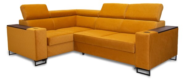 Nowoczesny Narożnik do salonu 250/170cm Charlie VII tkanina premium