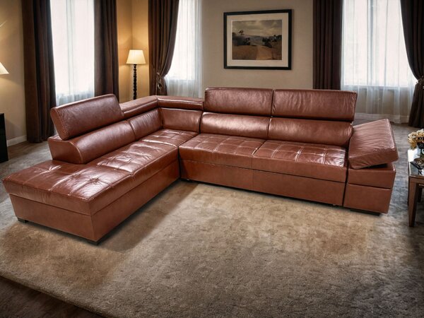 Narożnik INFINITY 300/230 cm 100% skóra naturalna