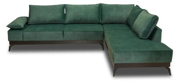 Narożnik NORDICO 280/210 cm w stylu skandynawskim w tkaninie premium
