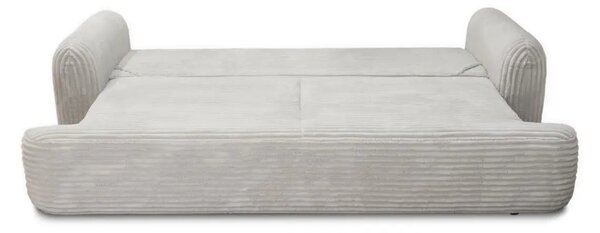 Sofa rozkładana Limba 250 x 108 cm tkanina Styl Skandynawski