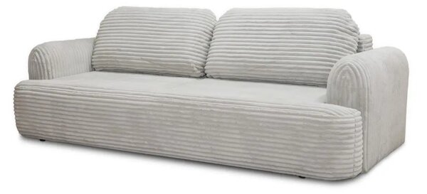 Sofa rozkładana Limba 250 x 108 cm tkanina Styl Skandynawski