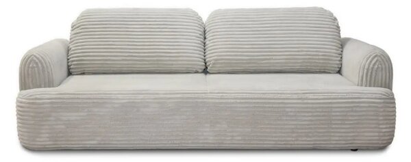 Sofa rozkładana Limba 250 x 108 cm tkanina Styl Skandynawski
