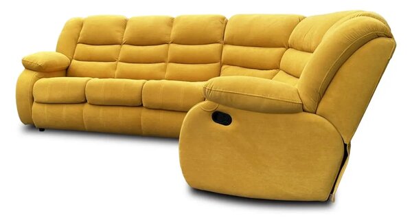 Narożnik BORYS 190/300 cm z Funkcją Relax manualny, Tkanina obiciowa