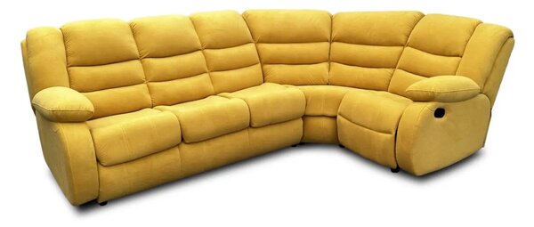 Narożnik BORYS 190/300 cm z Funkcją Relax manualny, Tkanina obiciowa