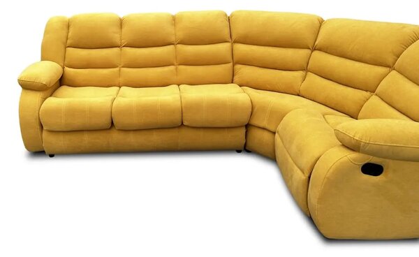Narożnik BORYS 190/300 cm z Funkcją Relax manualny, Tkanina obiciowa