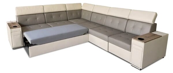 Narożnik Tulum skóra naturalna wymiar 280/340 cm