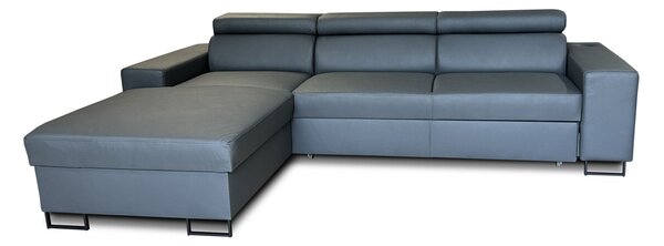 Skórzany narożnik kanapa narożna do salonu 230 x 180 cm CHARLIE