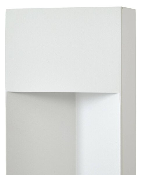 Słupek oświetleniowy LED Kaholo Lucande, aluminiowy / szary / cynkowy, aluminium, nowoczesny