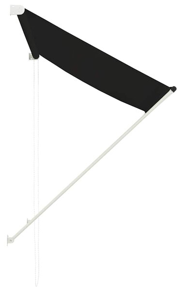 Markiza zwijana, 150 x 150 cm, antracytowa