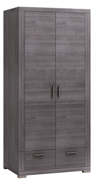 Szafa do przedpokoju, szafa na ubrania Ryga 2 2D2S szerokość 91 cm