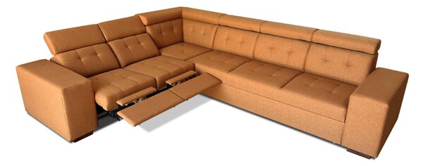 Narożnik, kanapa narożna z funkcją spania Satya III Relax 320/250 cm tkanina Plamoodporna