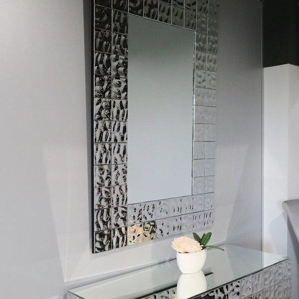Lustro glamour prostokątne 88,6x128 cm M-0680