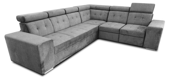 Narożnik, kanapa narożna z funkcją spania Satya III Relax 320/250 cm tkanina Plamoodporna