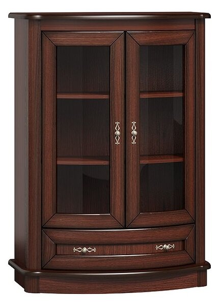 Witryna szklana, witryna do salonu Dalia 5 2D1S szerokość 92 cm