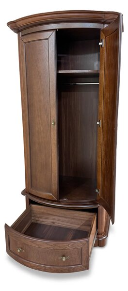 Szafa do przedpokoju, szafa na ubrania Dalia 1 2D1S szerokość 100 cm