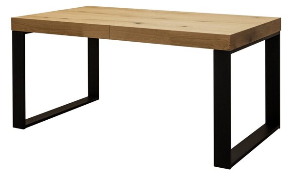 Stół drewniany, stół rozkładany 200/100+2x50 cm SJ51 styl LOFT