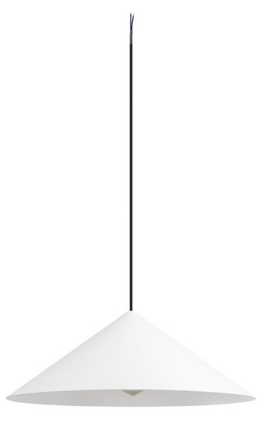 Lampa wisząca Magico 55 w kolorze matowej bieli – SLV SLV, Magico, ściemnialny, biały, salon, aluminium, nowoczesny