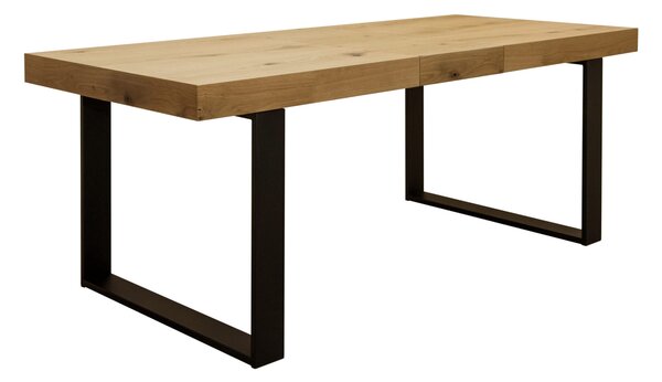 Stół rozkładany, stół drewniany 180/90+2x45 cm SJ51 styl LOFT