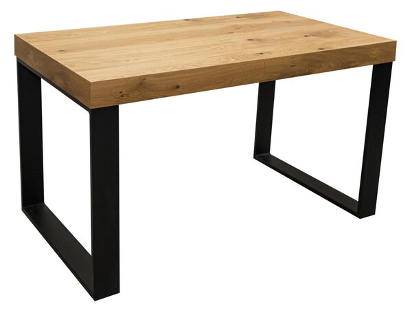Stół rozkładany, stół drewniany 180/90+2x45 cm SJ51 styl LOFT