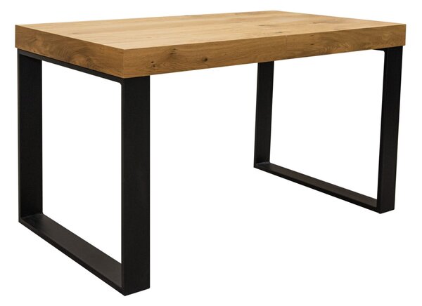 Stół rozkładany, stół drewniany 180/90+2x45 cm SJ51 styl LOFT