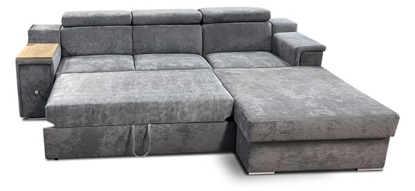 Narożnik rozkładany, kanapa narożna 270x200 cm Magnum II z barkiem