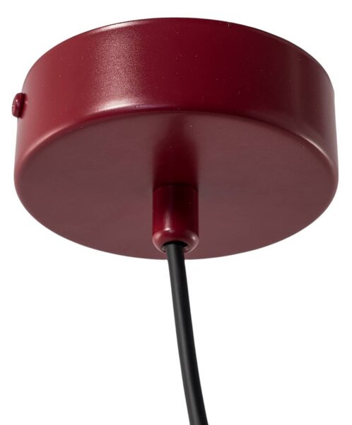 Lampa wisząca Form ALDEX, możliwość ściemniania, czerwony, salon / jadalnia, metal