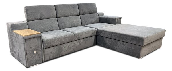 Narożnik rozkładany, kanapa narożna 270x200 cm Magnum II z barkiem