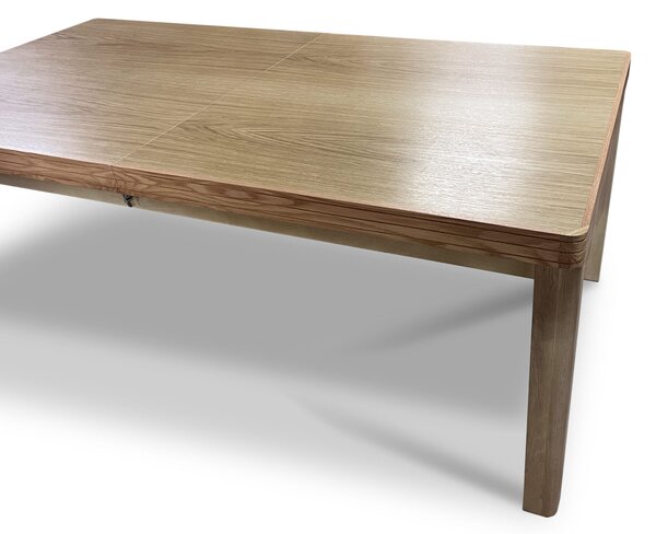 Stół z krzesłami, stół rozkładany 180/90 + 50 cm Frez + 8 x krzesło KJ kubełek OLO