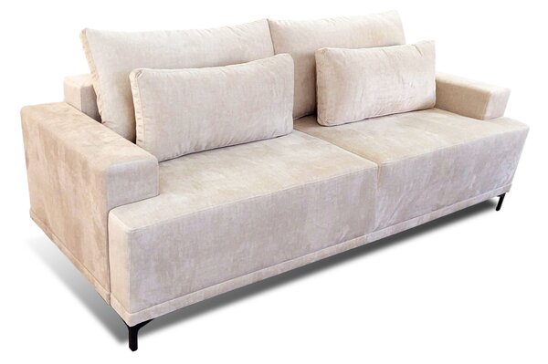Sofa z funkcją spania, sofa 3 osobowa KAFI tkanina podstawowa