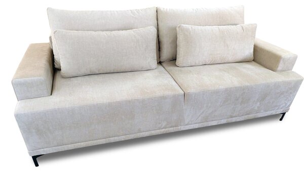 Sofa z funkcją spania, sofa 3 osobowa KAFI tkanina podstawowa