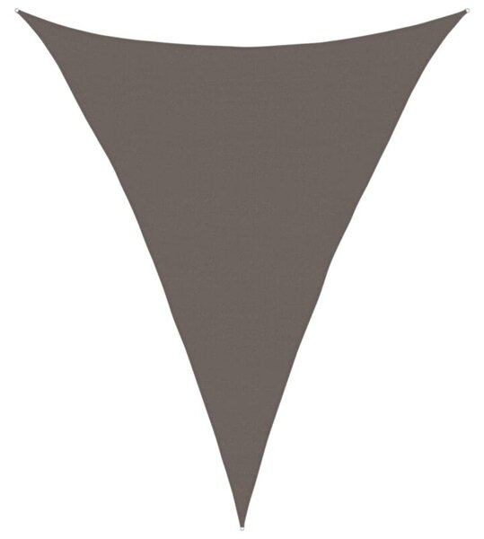 Żagiel przeciwsłoneczny, 160 g/m², antracytowy, 4x5x5 m, hdpe
