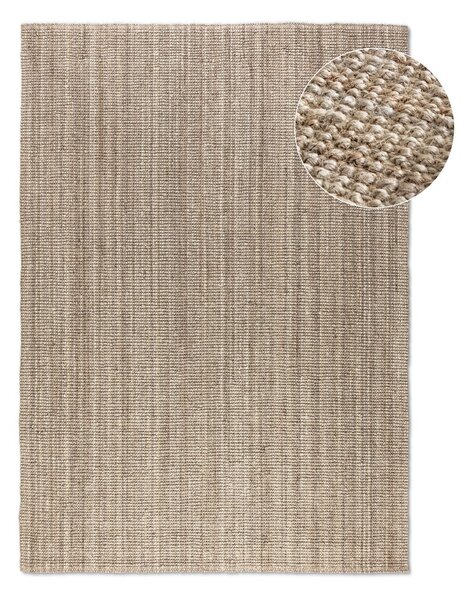 Szarobrązowy dywan z juty 80x150 cm Bouclé – Hanse Home