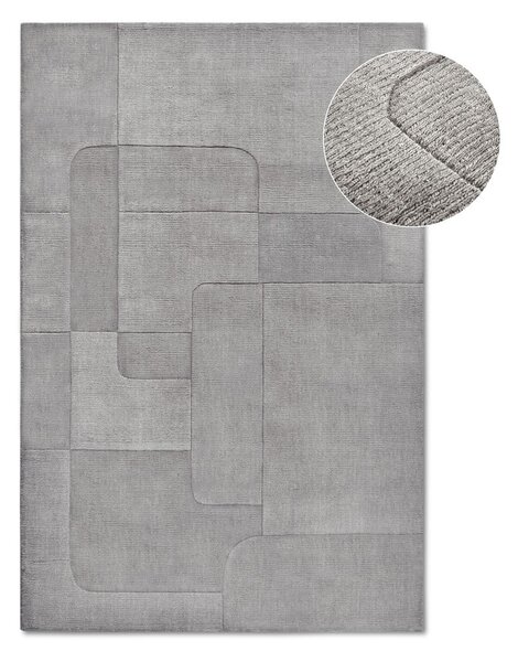 Szary wełniany dywan tkany ręcznie 120x170 cm Charlotte – Villeroy&Boch