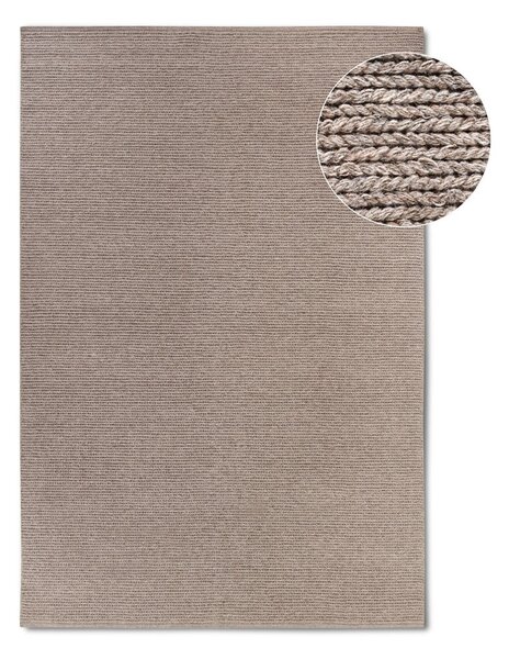 Jasnobrązowy wełniany dywan tkany ręcznie 60x90 cm Francois – Villeroy&Boch