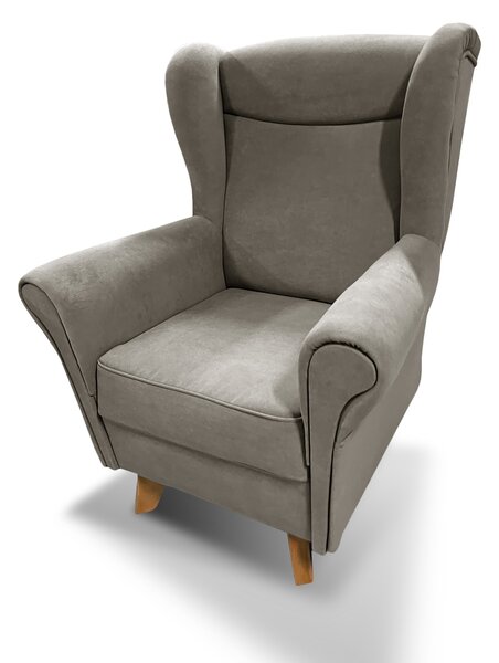 Fotel Uszak Lord w minimalistyczny designie
