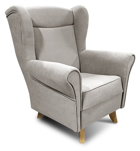 Fotel Uszak Lord w minimalistyczny designie