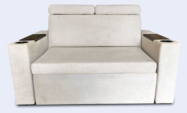 Nowoczesna sofa dwuosobowa Malaga w minimalistycznym designie