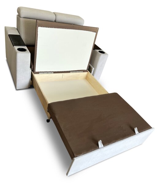 Nowoczesna sofa dwuosobowa Malaga w minimalistycznym designie