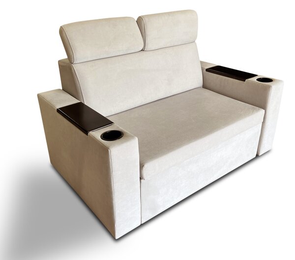 Nowoczesna sofa dwuosobowa Malaga w minimalistycznym designie