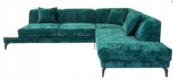 Narożnik 280/210 cm w stylu skandynawskim Sztokholm tkanina PREMIUM