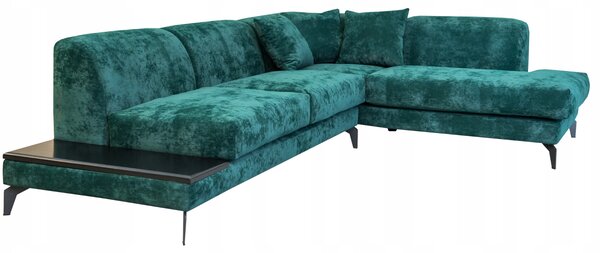 Narożnik 280/210 cm w stylu skandynawskim Sztokholm tkanina PREMIUM